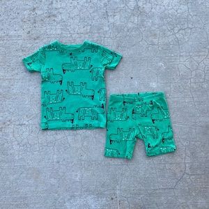 Carter’s Rhino Pajama Set